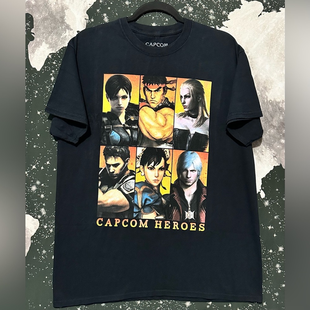 Capcom Heroes shirt
